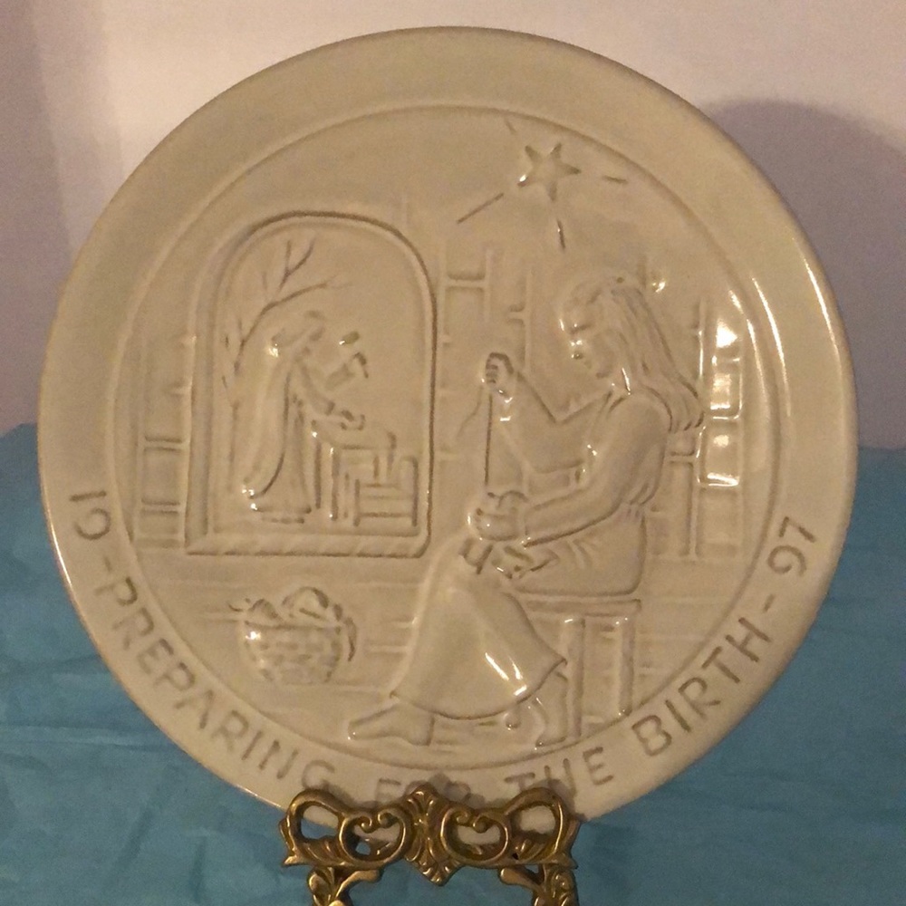 Vintage Frankoma Pottery Christmas 1997